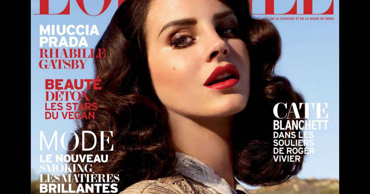 Lana Del Rey : Icône glamour et poétesse, pour L'Officiel Paris