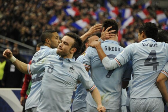 Image de France - Géorgie (3-1) le 22 mars 2013 au Stade de France