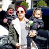 Pink est en virée shopping avec sa fille Willow à New York, le 22 mars 2013.