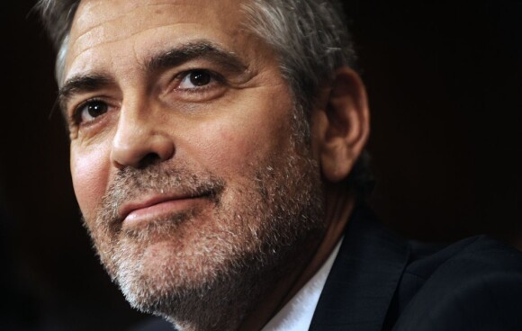 George Clooney engagé pour le Soudan à Washington, le 14 mars 2012.