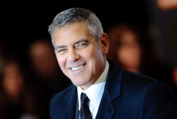 George Clooney lors des BAFTA à Londres le 12 février 2012.