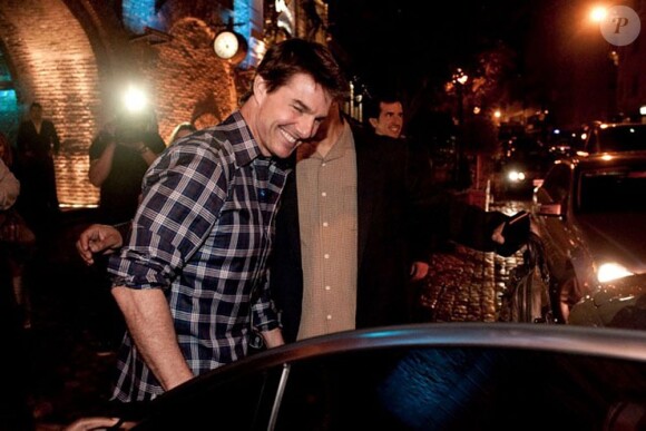 Tom Cruise part assister à un spectacle de tango à Buenos Aires, le 25 mars 2013.