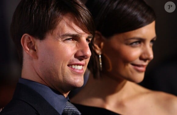 Tom Cruise et Katie Holmes en novembre 2007.