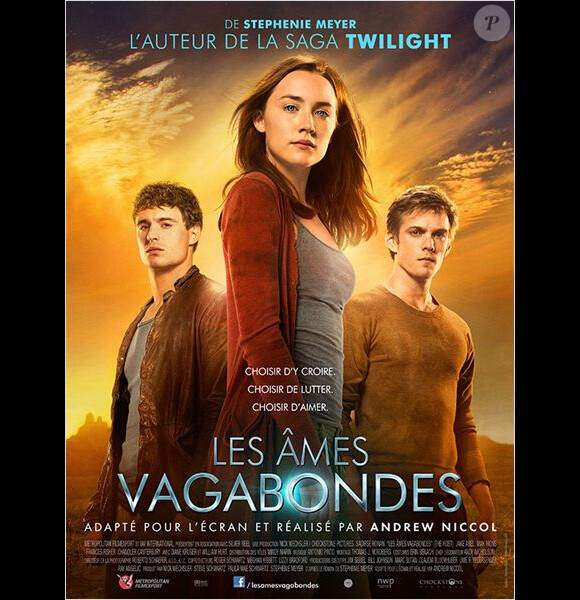 Affiche officielle du film Les Ames Vagabondes.