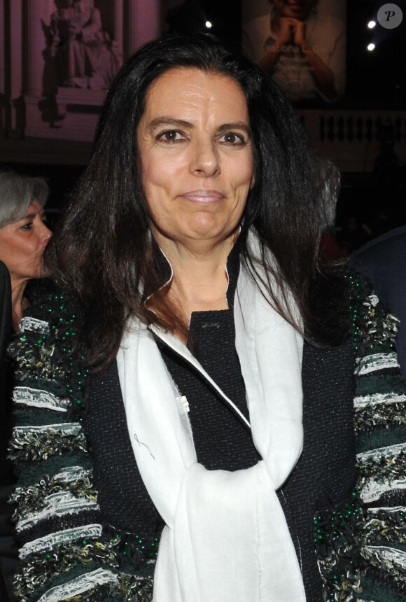 Francoise Bettencourt-Meyers - Cérémonie pour les Prix L'Oréal-Unesco remis à la Sorbonne à Paris, le 28 mars 2013. 