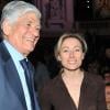 Maurice Levy (PDG Publicis) et Anne-Sophie Lapix - Cérémonie pour les Prix L'Oréal-Unesco remis à la Sorbonne à Paris, le 28 mars 2013. 