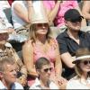 Leonardo DiCaprio avec sa mère et sa grand-mère à Roland Garros en 2006
