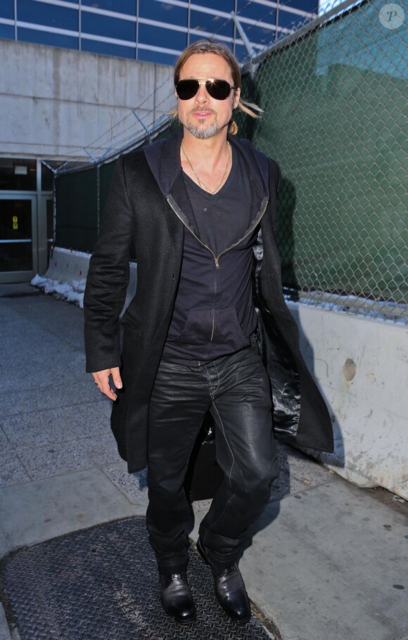 Brad Pitt à Los Angeles le 10 mars 2013
