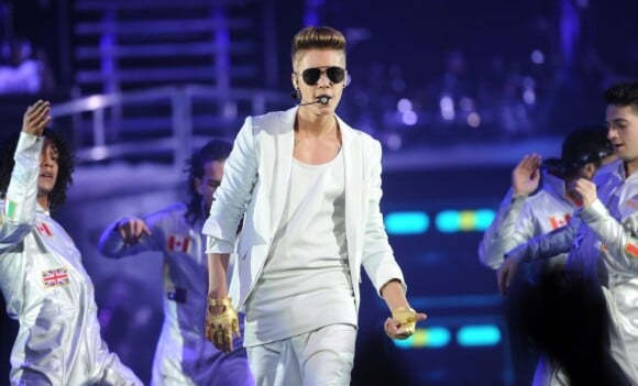 Justin Bieber en concert à Munich, le 28 mars 2013.