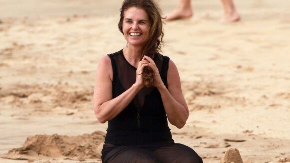 Maria Shriver : L'ex de Terminator naturelle et radieuse à Hawaï avec les siens