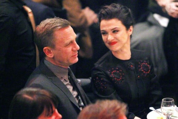 Daniel Craig et Rachel Weisz lors des New York Film Critics Circle Awards le 7 janvier 2013