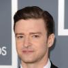 Justin Timberlake lors des Grammy Awards à Los Angeles, le 10 février 2013.