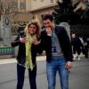 Sophie Tapie et Romain Migdalski lors des 20 ans de DisneyLand Paris