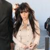 Kim Kardashian est allée déjeuner en famille au restaurant mexicain Casa Vega à Sherman Oaks, Los Angeles, le 4 avril 2013.