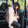Kim Kardashian dans les rues de Los Angeles, le 4 avril 2013, lors d'une virée au restaurant mexicain en famille.