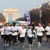 Les stars au marathon de Paris le dimanche 7 avril 2013 pour courir sous les couleurs de Mécénat Chirurgie Cardiaque