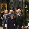 Margaret Thatcher et John Major en novembre 2009 lors d'un service mémorial pour la Première Guerre mondiale