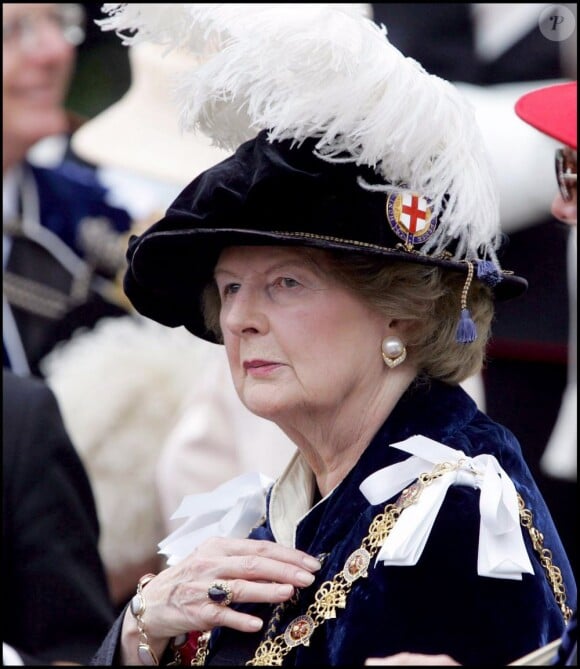 Margaret Thatcher le 19 juin 2006