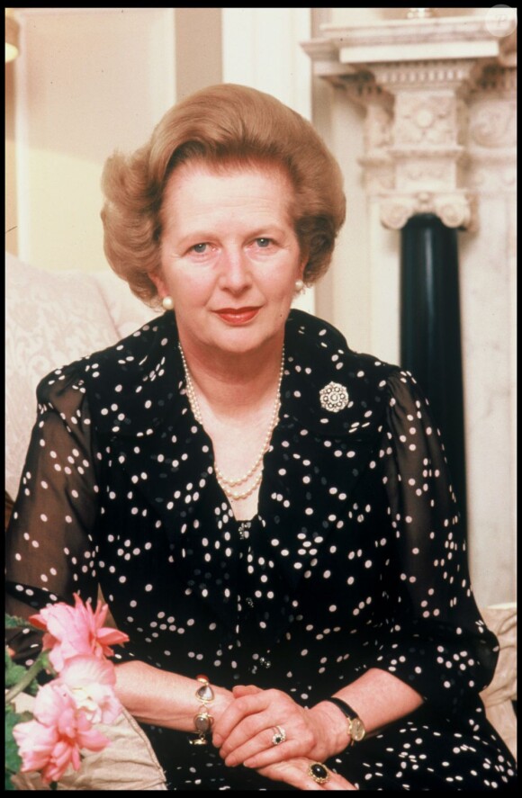 Margaret Thatcher le 11 septembre 1982