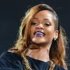 Rihanna en concert au Staples Center pour sa tournée mondiale Diamonds World Tour. Los Angeles, le 8 avril 2013.