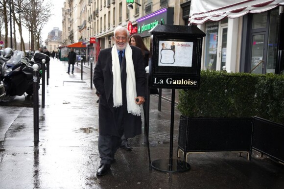 Jean-Paul Belmondo à Paris, le 9 avril 2013.