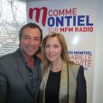 Lara Fabian et Bernard Montiel chez MFM Radio le samedi 13 avril 2013