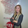 Lara Fabian, radieuse, chez MFM Radio le samedi 13 avril 2013