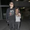 Ashley Tisdale et son petit ami Christopher French à Hollywood le 5 avril 2013.