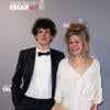 Felix Moati et sa copine lors des César 2013.