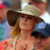 Lindsey Vonn dans le public du Masters d'Augusta pour soutenir son homme Tiger Woods, le 11 avril 2013