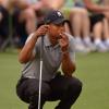 Tiger Woods lors du premier tour du Masters d'Augusta le 11 avril 2013
