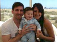 Lionel Messi : Première photo de famille avec son fils Thiago et sa belle chérie