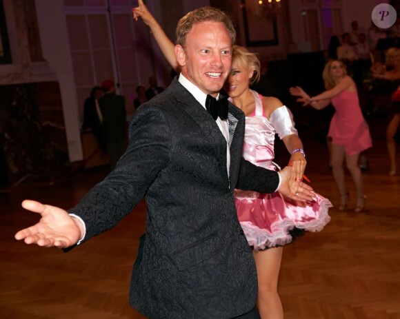 L'acteur Ian Ziering à l'événement Charity Dance Event Dancer Against Cancer 2013 à Vienne en Autriche, le 7 avril 2013. Ce gala dansant avait pour but de réunir des fonds pour la lutte contre le cancer.
