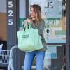 Jessica Alba est allée faire des courses à Santa Monica le 15 avril 2013