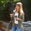 Jessica Alba superbe à Santa Monica le 15 avril 2013. La belle a fait le show dans un street look au top