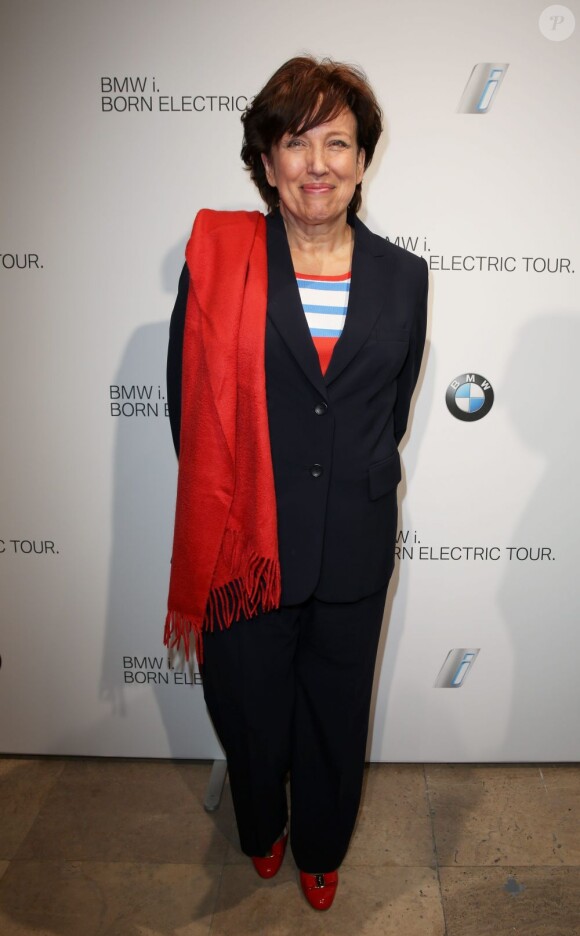 Roselyne Bachelot à Paris le 3 avril 2013 au Palais de Tokyo