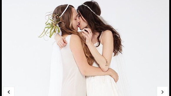 Jemima Kirke (Girls) : Un joli baiser lesbien pour vanter un mariage osé