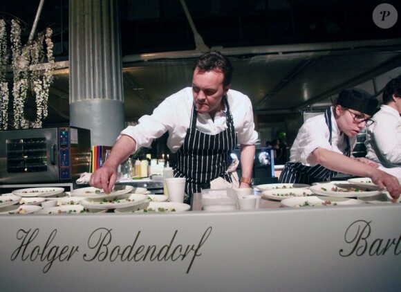 Dîner des Grands Chefs au Old Billingsgate à Londres, le 22 avril 2013.