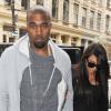Les futurs parents Kanye West et Kim Kardashian vont faire du shopping dans le quartier de SoHo. New York, le 22 avril 2013.
