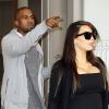 Les futurs parents Kanye West et Kim Kardashian vont faire du shopping dans le quartier de SoHo. New York, le 22 avril 2013.