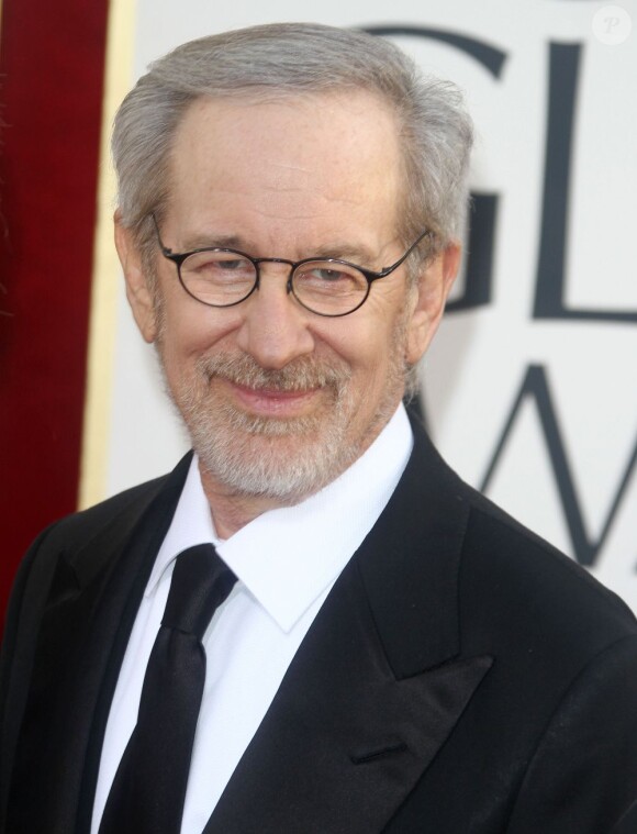 Steven Spielberg lors des Golden Globes 2013- 70eme soiree des Golden Globe Awards a Beverly Hills le 13 janvier 2013