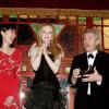 Rupert Murdoch et sa femme Wendi Deng au côté de Nicole Kidman et Baz Luhrmann au Festival de Cannes 2001.