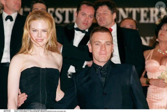 Cérémonie d'ouverture au Festival de Cannes 2001 avec Moulin Rouge.