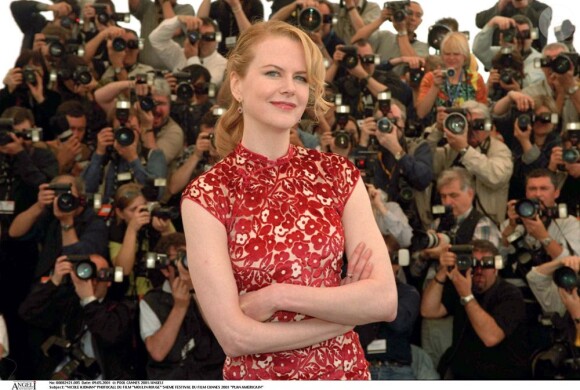 Nicole Kidman au Festival de Cannes 2001.