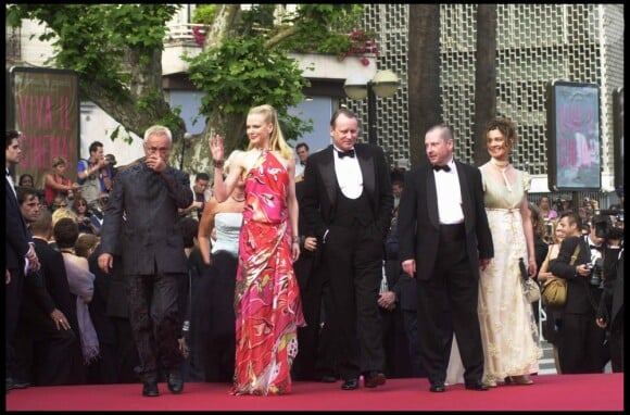 Nicole Kidman et Stellan Skarsgard au Festival de Cannes 2003.