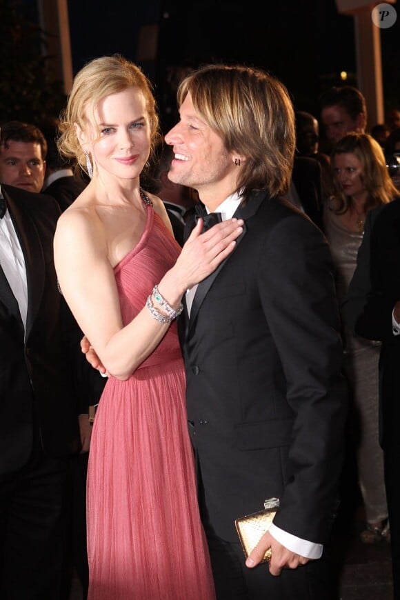 Nicole Kidman et Keith Urban au Festival de Cannes 2012.