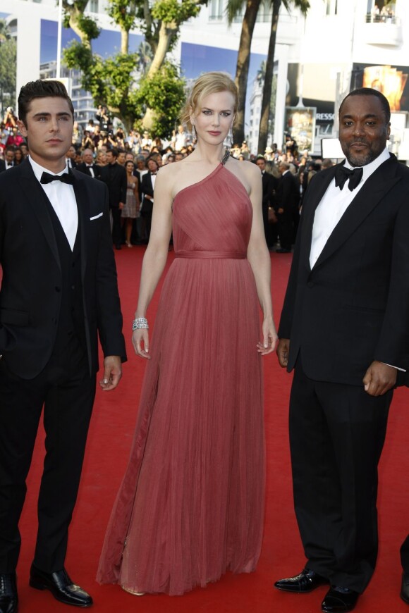 Zac Efron, Nicole Kidman et Lee Daniels au Festival de Cannes 2012.