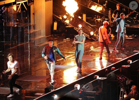 Concert du groupe des One Direction à Londres, le 23 février 2013.