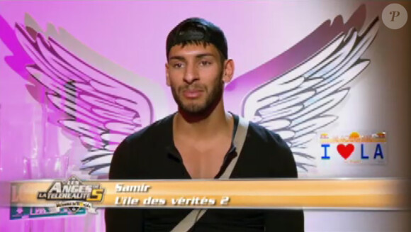 Samir dans Les Anges de la télé-réalité 5 le jeudi 25 avril 2013 sur NRJ 12