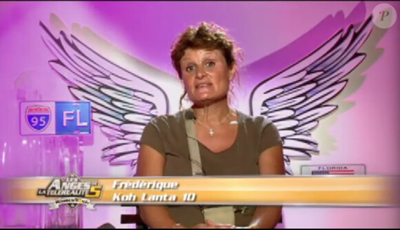 Frédérique dans Les Anges de la télé-réalité 5 le jeudi 25 avril 2013 sur NRJ 12